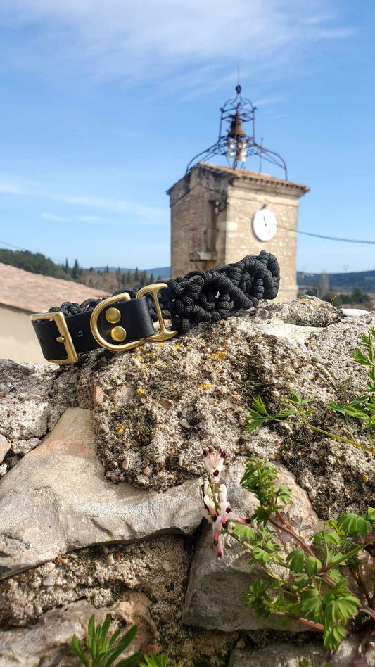 Collier chien en paracorde ajustable