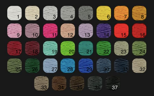 Collier en macramé (coton) sur mesure