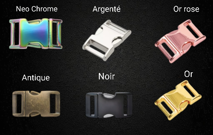 Collier en macramé (coton) sur mesure