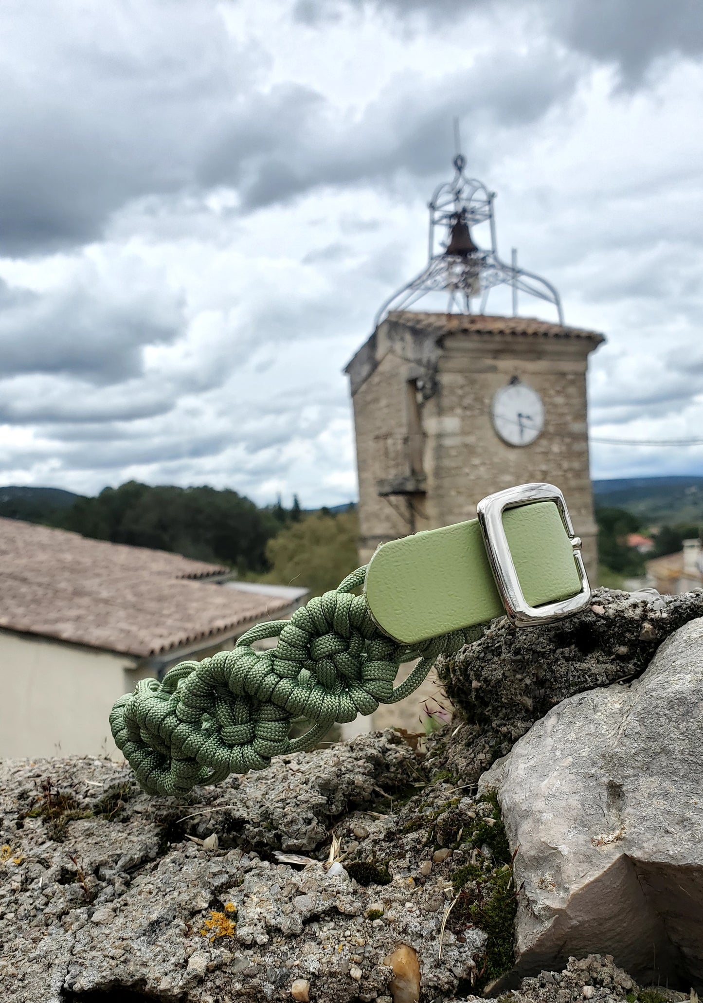 Collier chien en paracorde ajustable